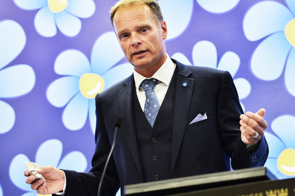 Den tidigare riksdagsledamoten Stefan Jakobsson (SD) döms för bedrägeri efter att ha låtit skattebetalarna stå för privata taxiresor och hotellövernattningar. Arkivbild.