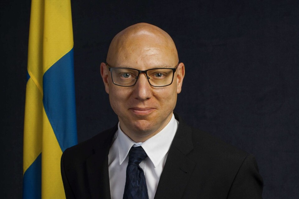 Jesper Tengroth, pressekreterare för Försvarsmakten.