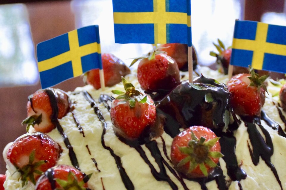 You should have a strawberry gateau for midsummer.