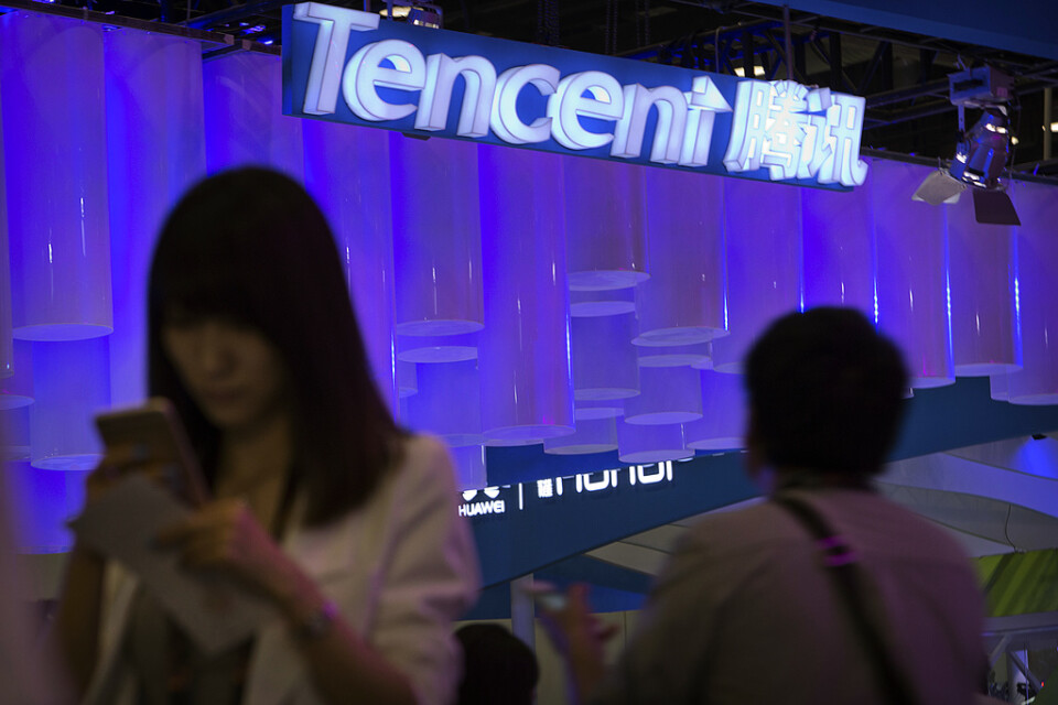 Tencent är i köptagen. Arkivbild.