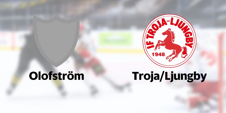 Olofström möter Troja/Ljungby hemma