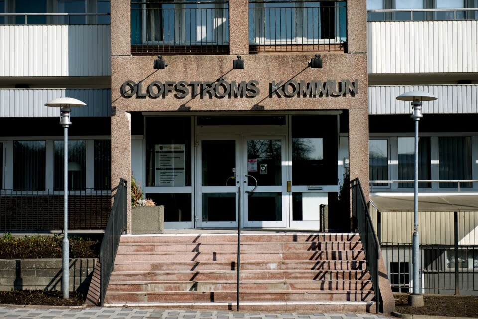 Kommunhuset i Olofström.