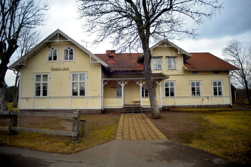 Bäckebo skola förvaltas numera av Nybro Bostad.