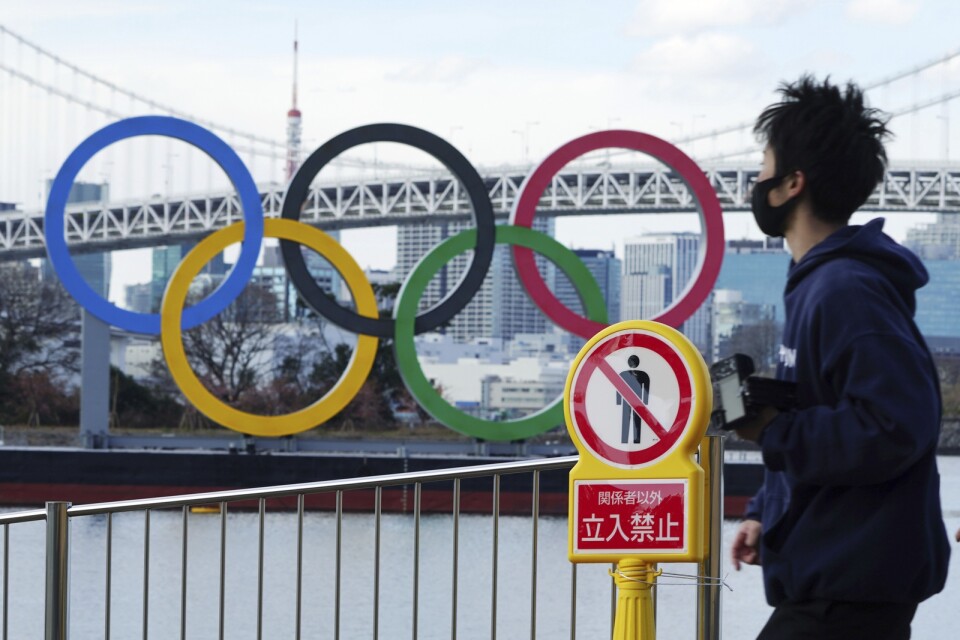 Många Japaner motsätter sig att utländska åskådare ska få åka till OS i Tokyo. Arkivbild.