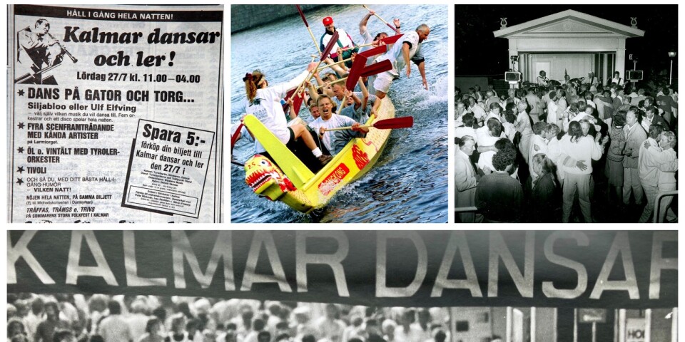 RETRO: Så föddes förlagan till Kalmar stadsfest: ”Var karnevalsstämning”