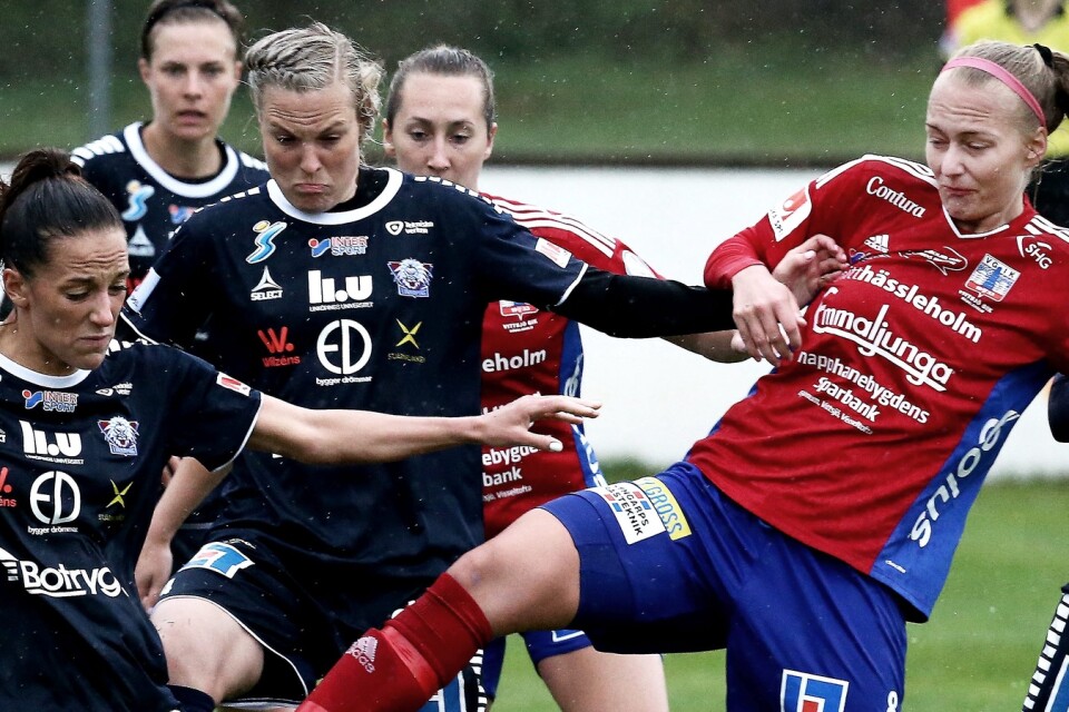 Det blir ingen match mellan Alexandra Benediktssons Vittsjö och Linköping i Svenska cupen på söndag. Foto: Stefan Sandström/Arkiv
