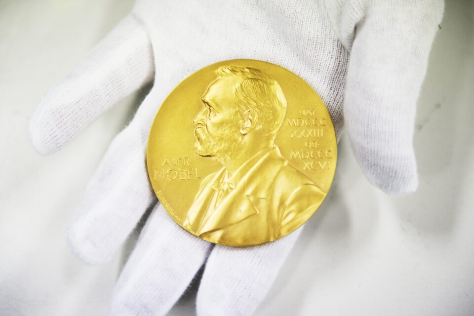 Under den tredje dagen av Nobelveckan delades priset i kemi ut. Arkivbild.