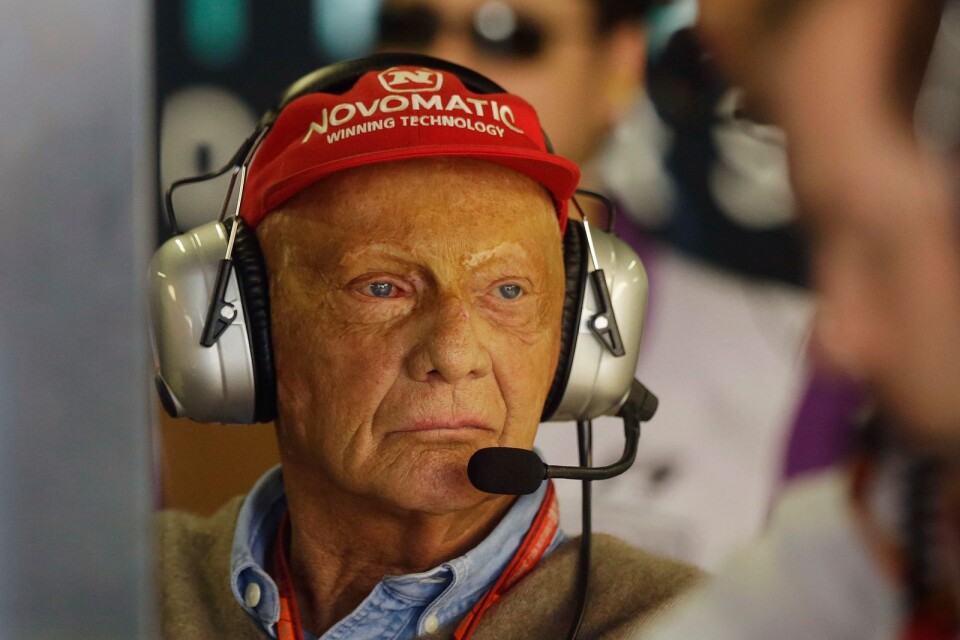 Niki Lauda blev 70 år. Arkivbild.