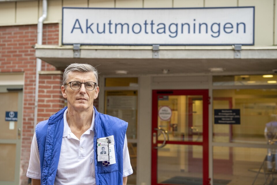 Clas Hjertqvist, verksamhetschef på akutkliniken.
