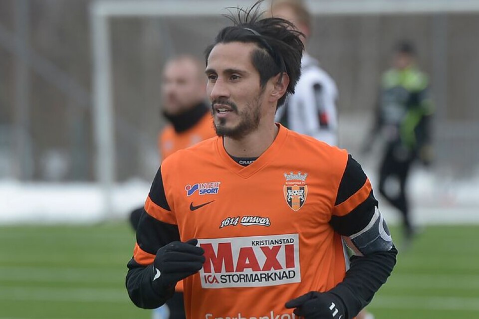 Antonio Rojas lyckades aldrig i Kristianstad FC.