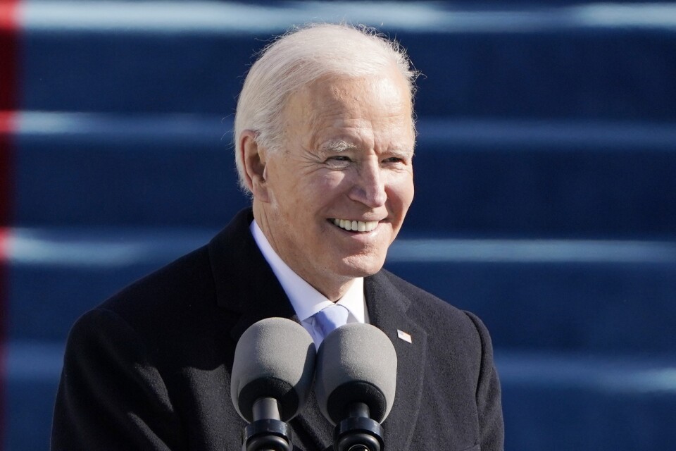 USA:s 46:e president Joe Biden.