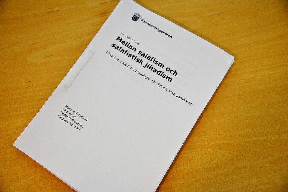 Denna rapport om salafism i Sverige presenterades nyligen.
