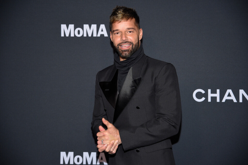 Ricky Martin stämmer sin brorson. Arkivbild.
