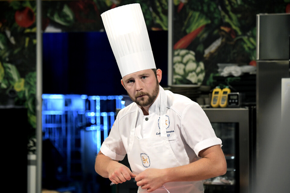Årets kock 2020, Ludwig Tjörnemo, är en av de kockar som tävlar för svenska kocklandslaget. Arkivbild.