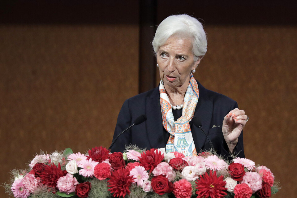 Christine Lagarde. Arkivbild.
