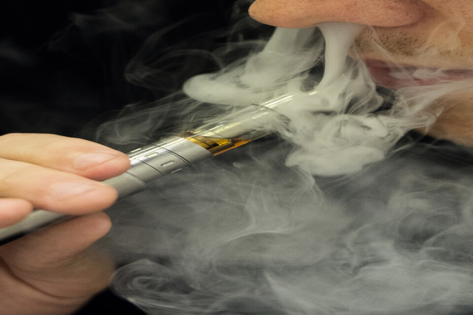 E-cigaretter påverkar cirkulationen direkt, enligt en ny studie. Arkivbild.