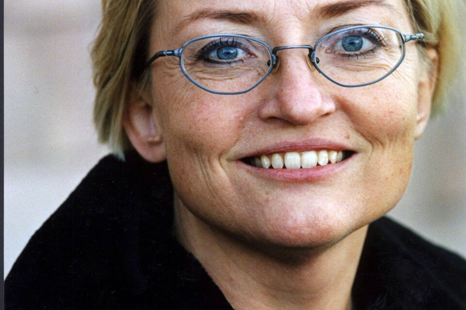 Arkivbild. Anna Lindh som ny utrikesminister i regeringen Persson 1998.