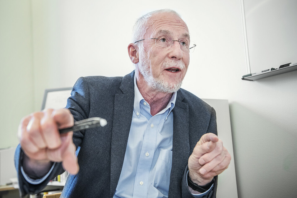 Lars E|O Svensson, ekonomiprofessor och tidigare vice riksbankschef. Arkivbild.