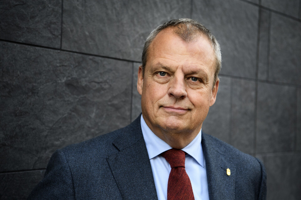 Kriminalvårdens generaldirektör Martin Holmgren. Arkivbild.