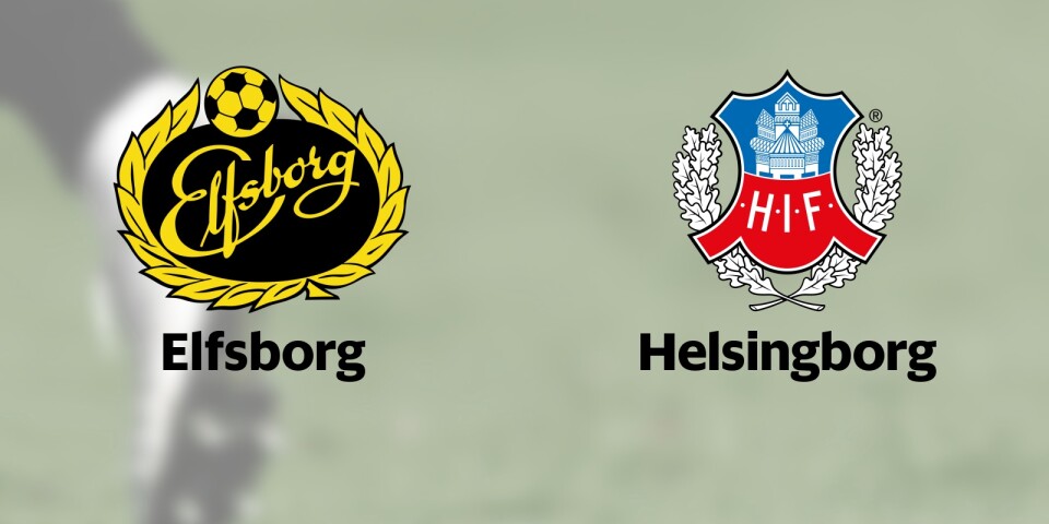 Elfsborg möter Helsingborg hemma