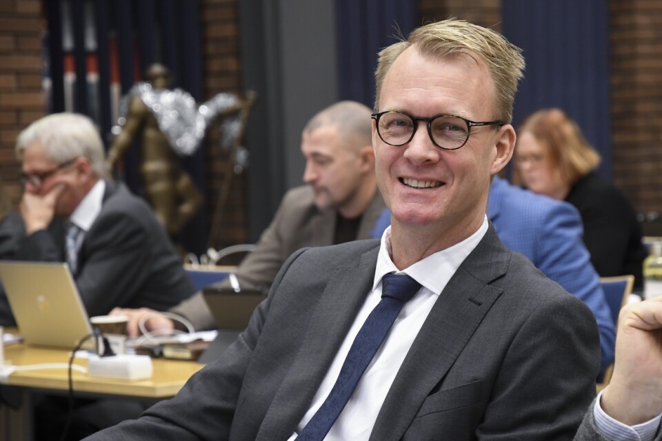Mikael Johansson (M), regionstyrelsens ordförande.