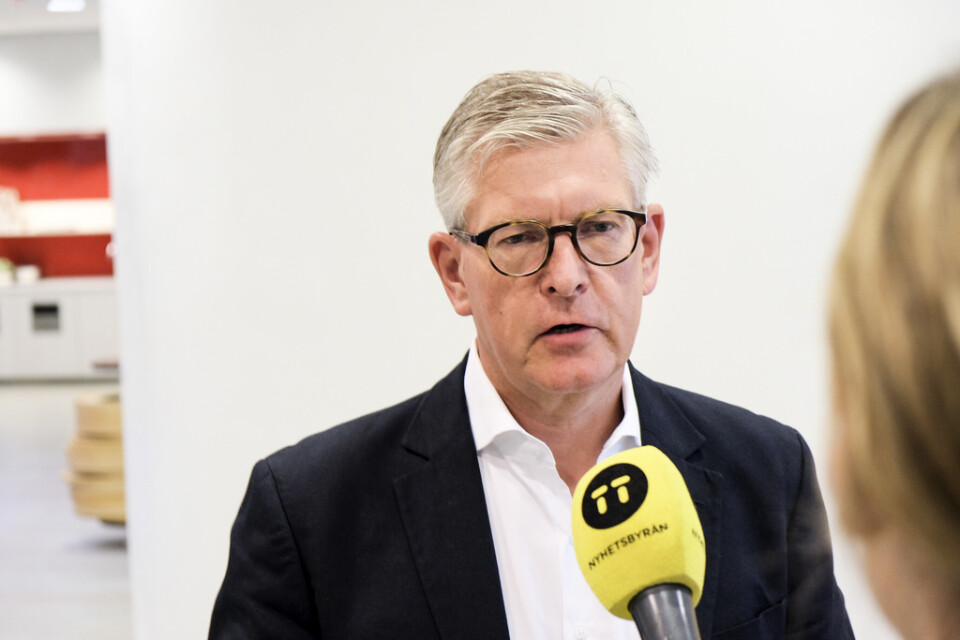 En svensk förundersökning pågår mot telekomjätten Ericsson kring de korruptionsbrott som bolaget erkänt i flera länder. Ericssons vd Börje Ekholm. Arkivbild.