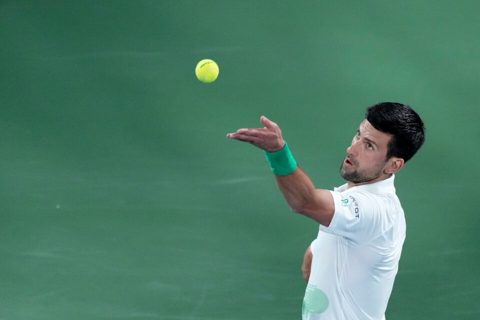 Novak Djokovic har haft en turbulent start på 2022. Arkivbild.