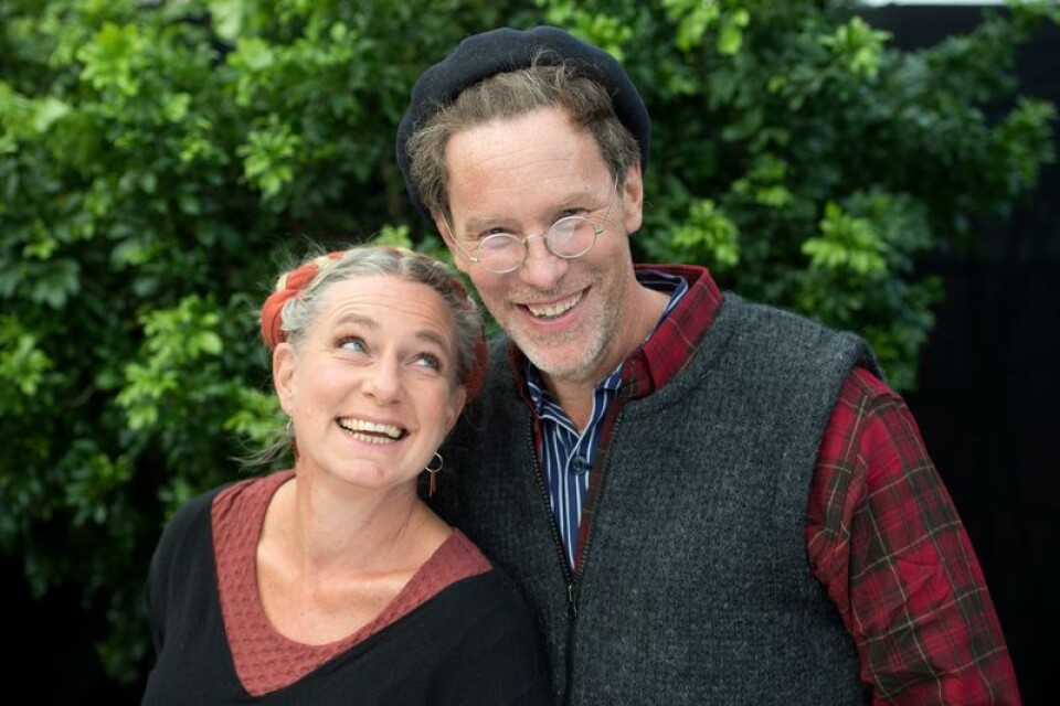 STOCKHOLM 20180108
Marie och Gustav Mandelmann som har Mandelmanns gård, med ett eget TV-program, drivs av drömmen att sälja egenodlat och ekologiskt.