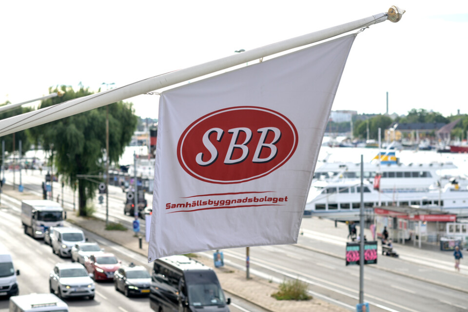 Utsikt från SBB:s huvudkontor på Strandvägen i Stockholm. Arkivbild.