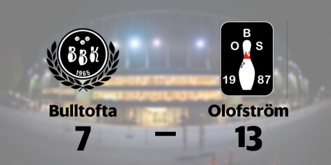 Bulltofta BK förlorade mot Olofström