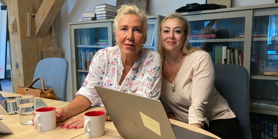 Slut på samarbetet. Ann Kajson Carlqvist (M), till vänster, och den politiska sekreteraren Sofia Bennet går skilda vägar.