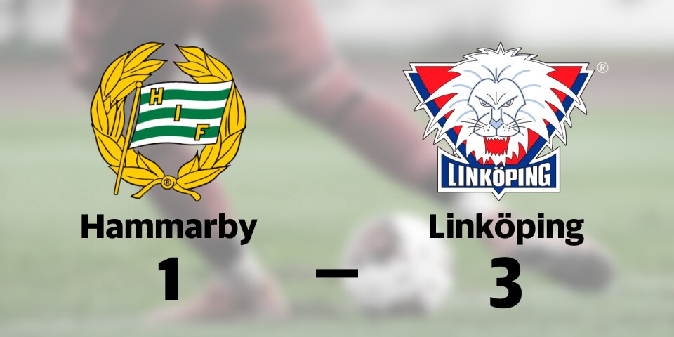 Linköping segrare borta mot Hammarby