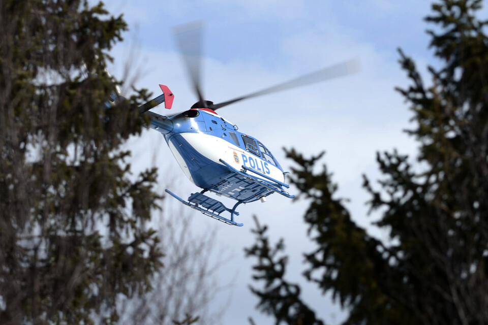 Efter en skoterolycka vid Riksgränsen har en man i 25-årsåldern förts till sjukhus med ambulanshelikopter. Arkivbild.