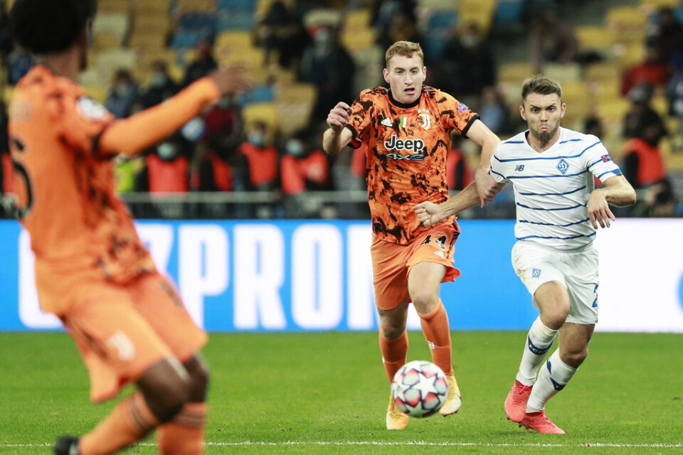 Dejan Kulusevski låg bakom ledningsmålet borta mot Dynamo Kiev.