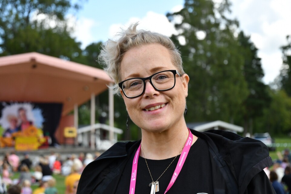 Therese Johansson är projektledare för Scensommar.