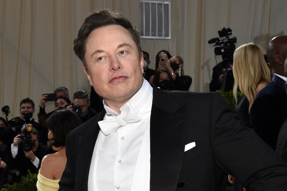 Teslagrundaren Elon Musk framträdde i måndags på en gala vid The Metropolitan Museum of Art.