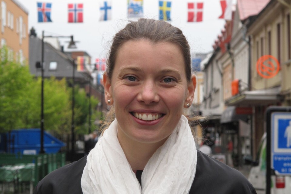 Karin Strindgård är handelsutvecklare i Karlshamns kommun.