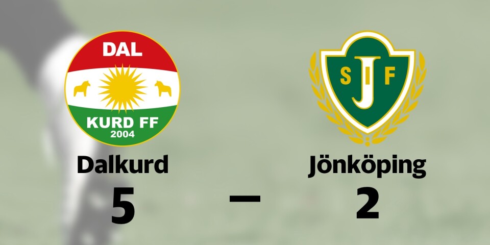Dalkurd vann mot Jönköpings Södra IF