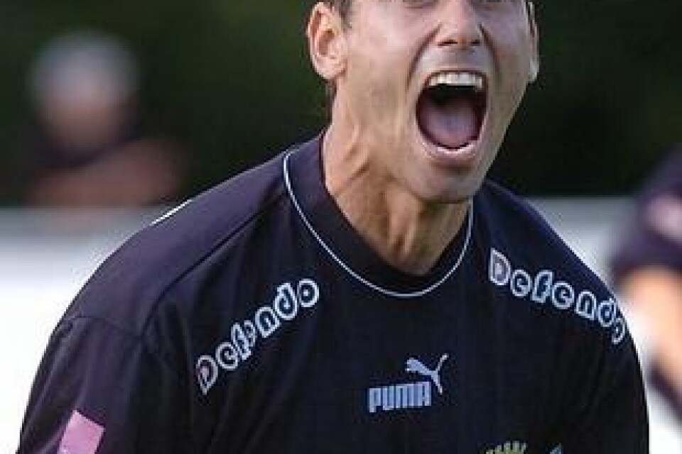 Marcelo Sarvas är ett hett namn för Mjällby AIF. Klubben har haft en inledande diskussion med KFF. BILD: BOSSE NILSSON