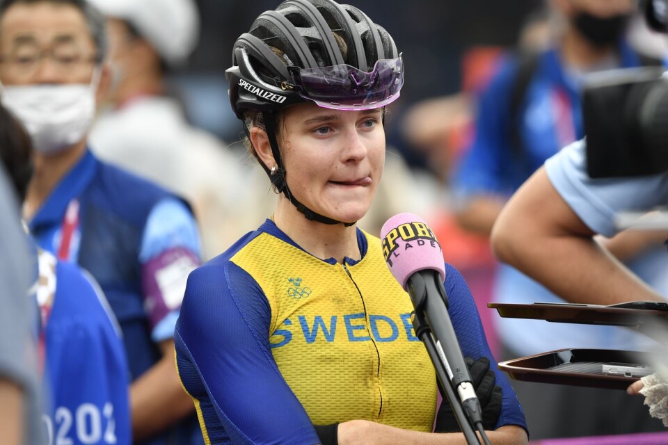 Den svenska mountainbikestjärna Jenny Rissveds berättade hon öppenhjärtigt att hon var glad över att hennes tid som olympisk guldmedaljör var över.