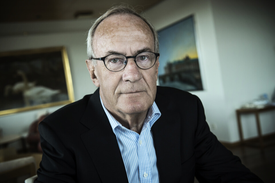 Lars|G Nordström avgår som Vattenfalls ordförande. Arkivbild.