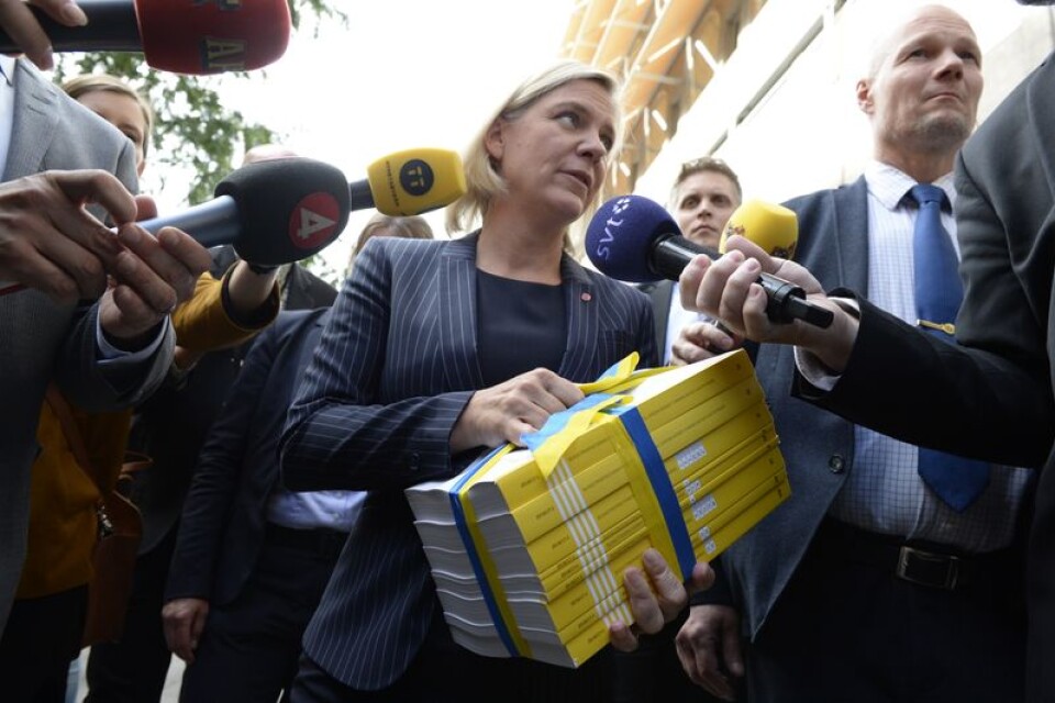 Ekonomerna kritiserar finansminister Magdalena Anderssons budget för att vara för vidlyftig.