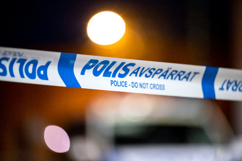 Polisen har hittat hylsor efter larm om en skottlossning i Järva norr om Stockholm. Arkivbild.