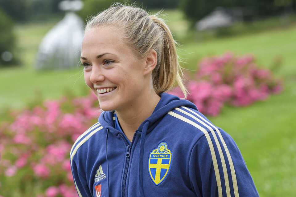 Magdalena Eriksson är ny lagkapten i Chelsea. Arkivbild.
