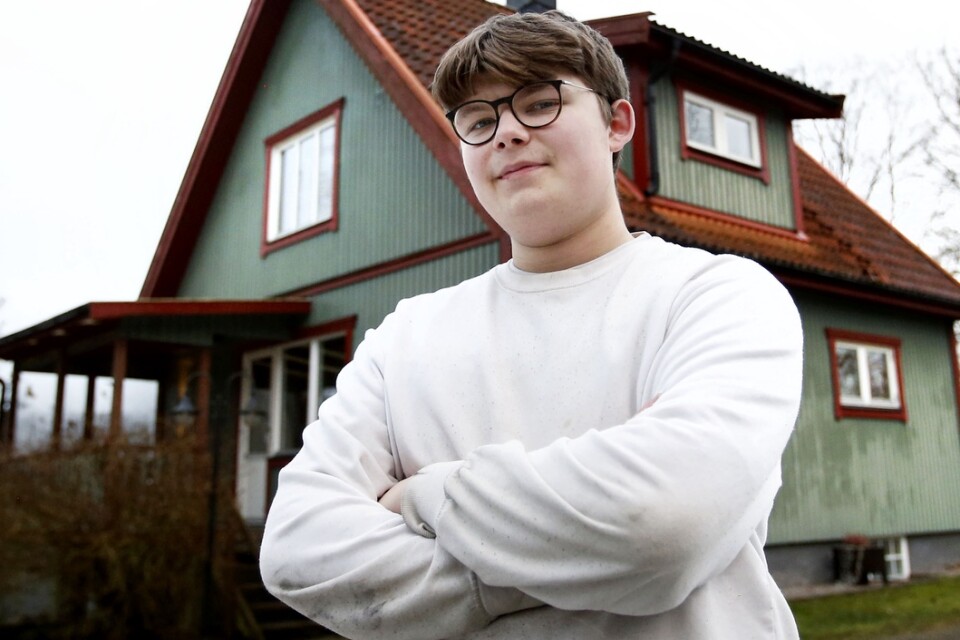 Rasmus, 19, hade högsta budet – snart flyttar han in i sitt första egna hus