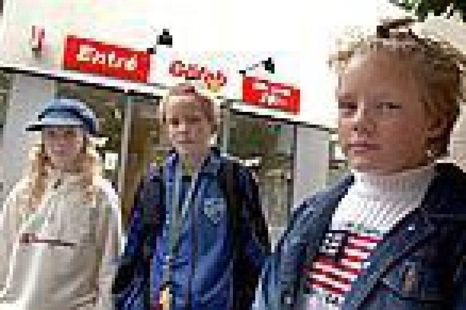 Josefine Svensson, Rasmus Andersson och Nathalie Wolle. BILD: TOMAS NYBERG