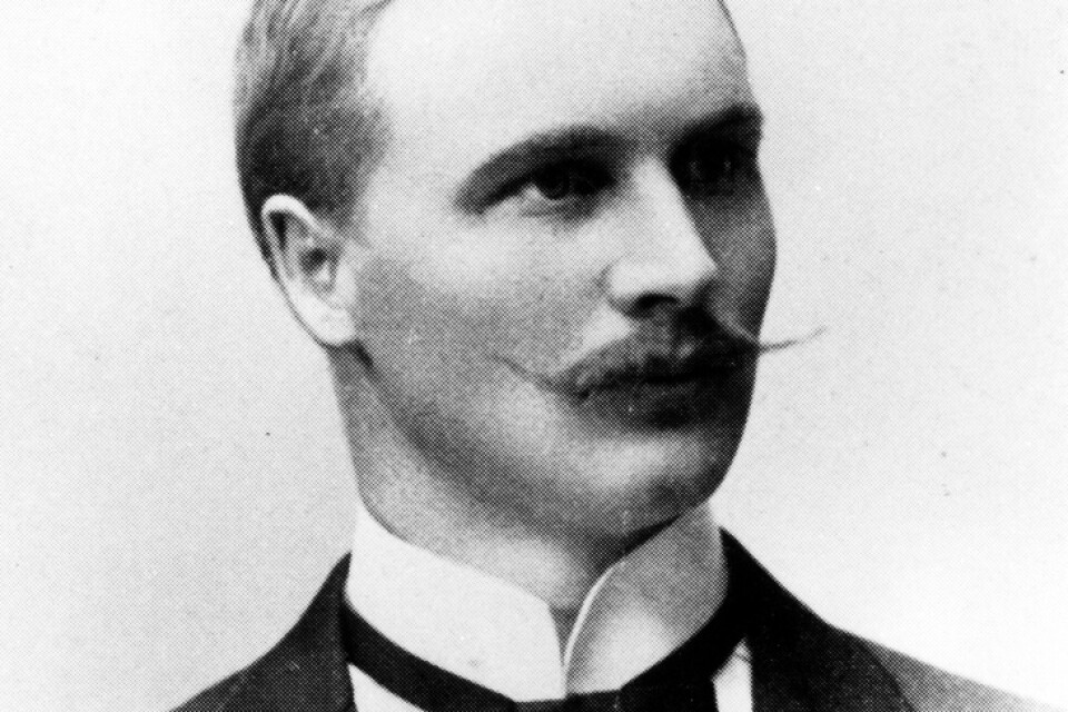 Ingenjören och uppfinnaren Gustaf Dalén, (1869-1937).