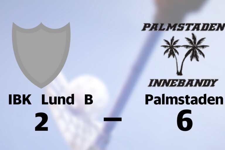 Palmstaden slog IBK Lund B på bortaplan