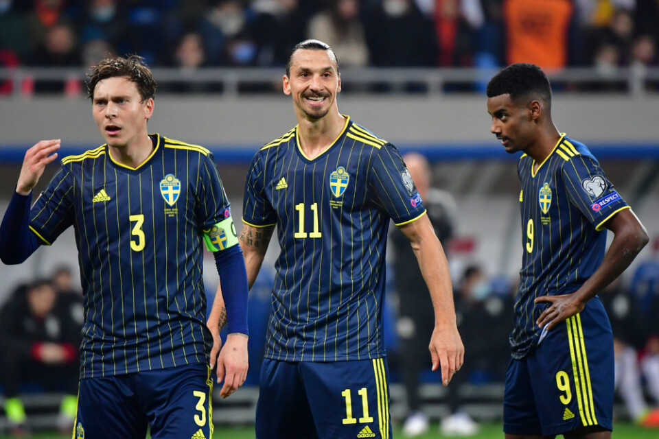 Sverige kommer vid seger mot Tjeckien att möta Polen på bortaplan i VM-kvalets playoff-final. Arkivbild.