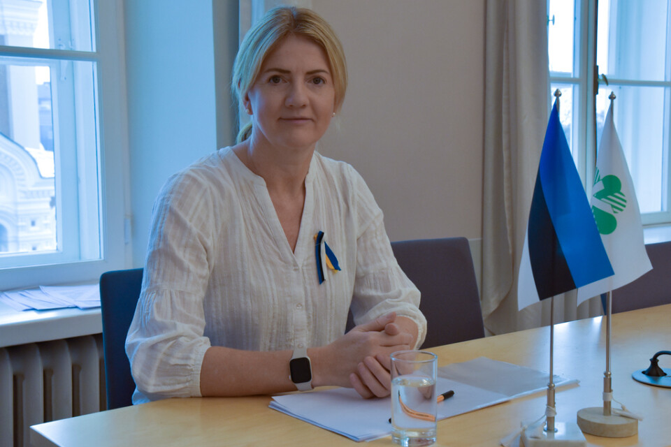 Eva-Maria Liimets var utrikesminister i Estland när Ryssland gick till förnyad attack mot Ukraina den 24 februari i fjol.